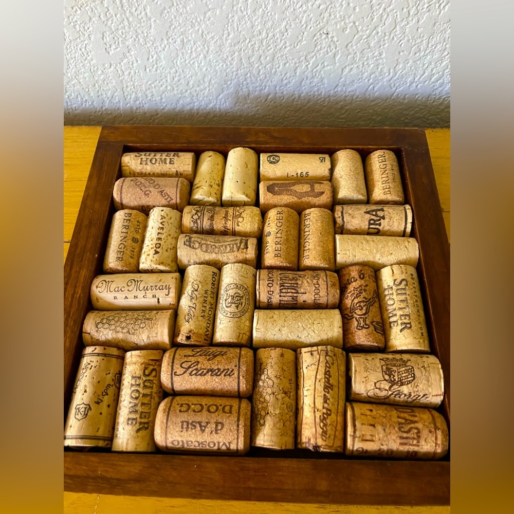 NEW Homemade Cork Trivet